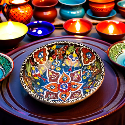 Turkish Bowl Round ( 15 cm)