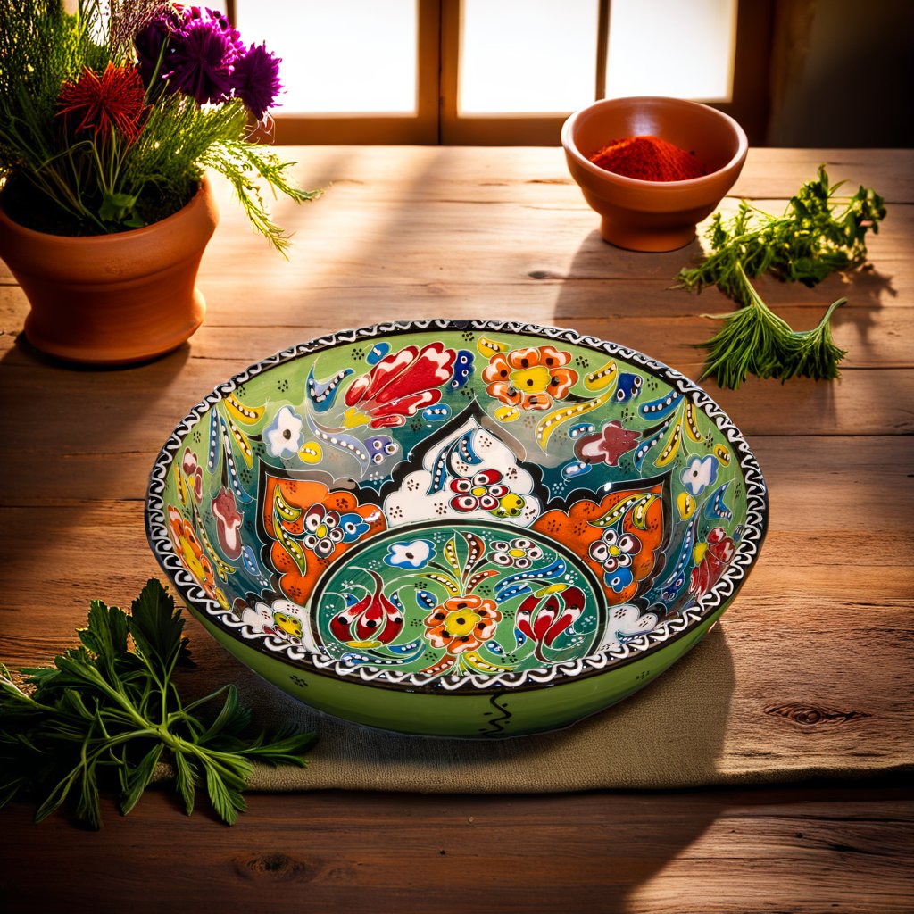 Turkish Bowl Round ( 20 cm)