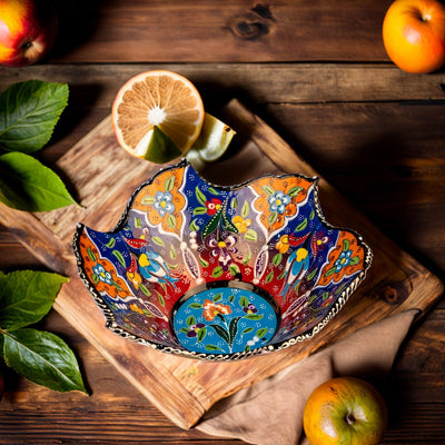 Scalloped Turkish Bowl ( 20 cm)