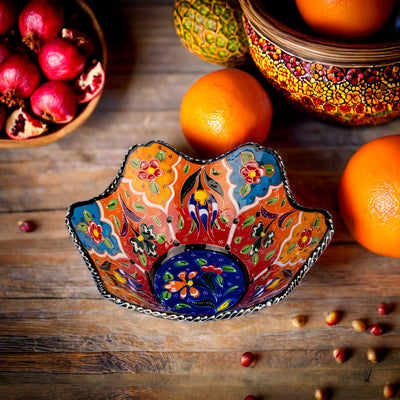 Scalloped Turkish Bowl ( 20 cm)