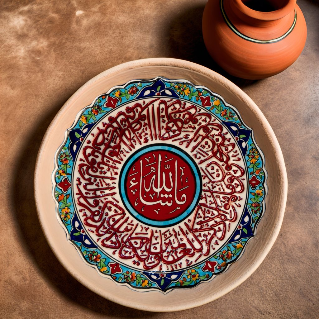 Decorative Ceramic Plates (10″)