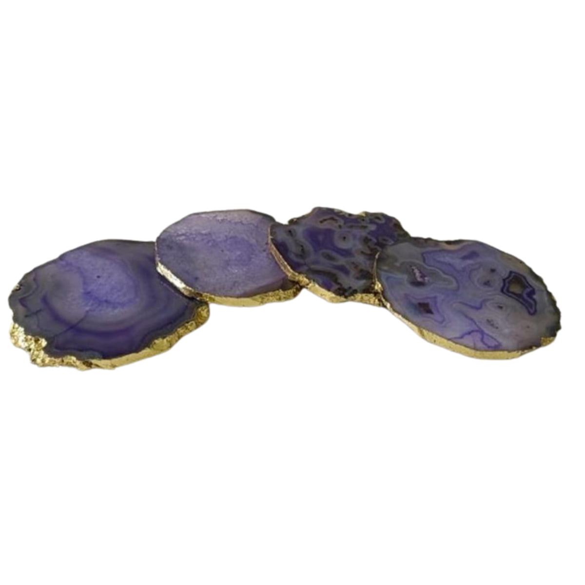 Agate Gemstone Coasters | Agate Coasters | Decor Spectrum