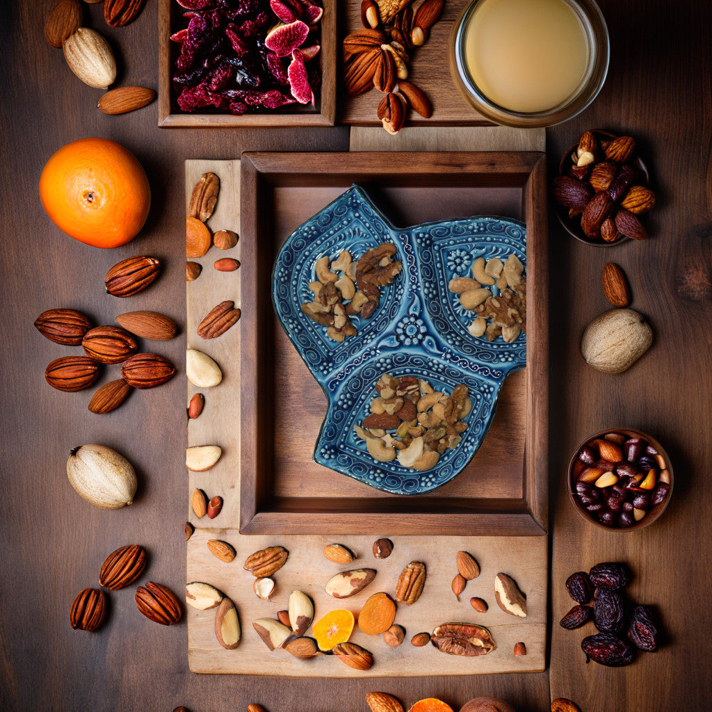 TRI LEAF SERVING DISH